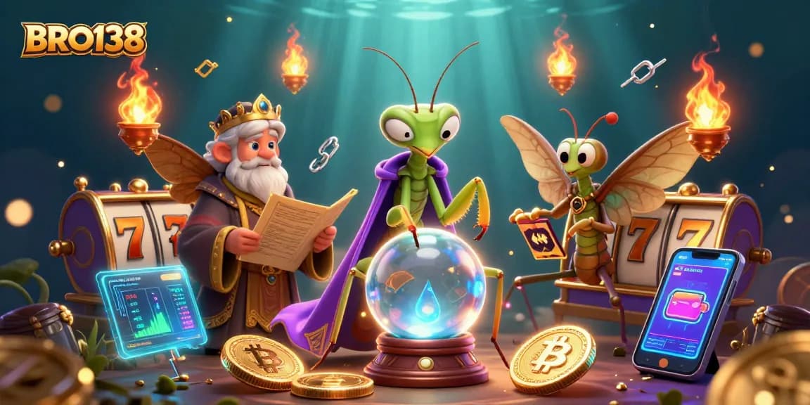 Spin the reels at BRO138 for top slot games and crypto prizes in a vibrant casino scene.