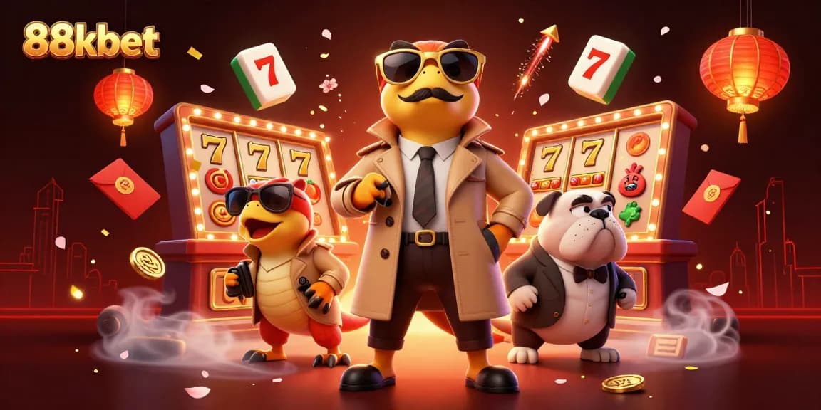 Engage in thrilling gambling adventures with 88kbet featuring animated casino raptors.