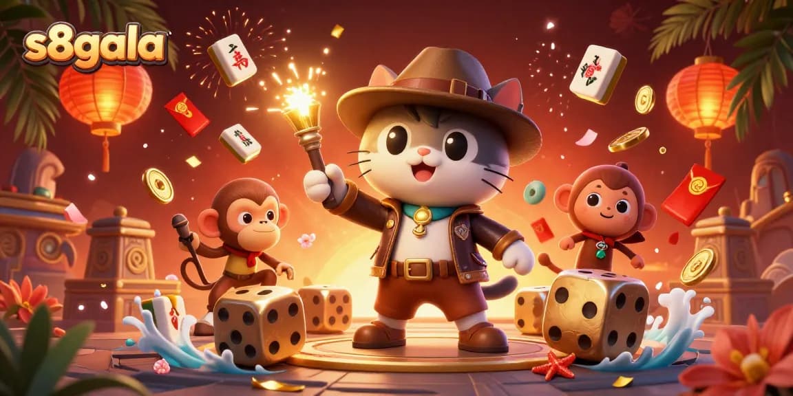 Experience thrilling casino adventures with s8gala in an enchanting temple setting, discovering treasures.