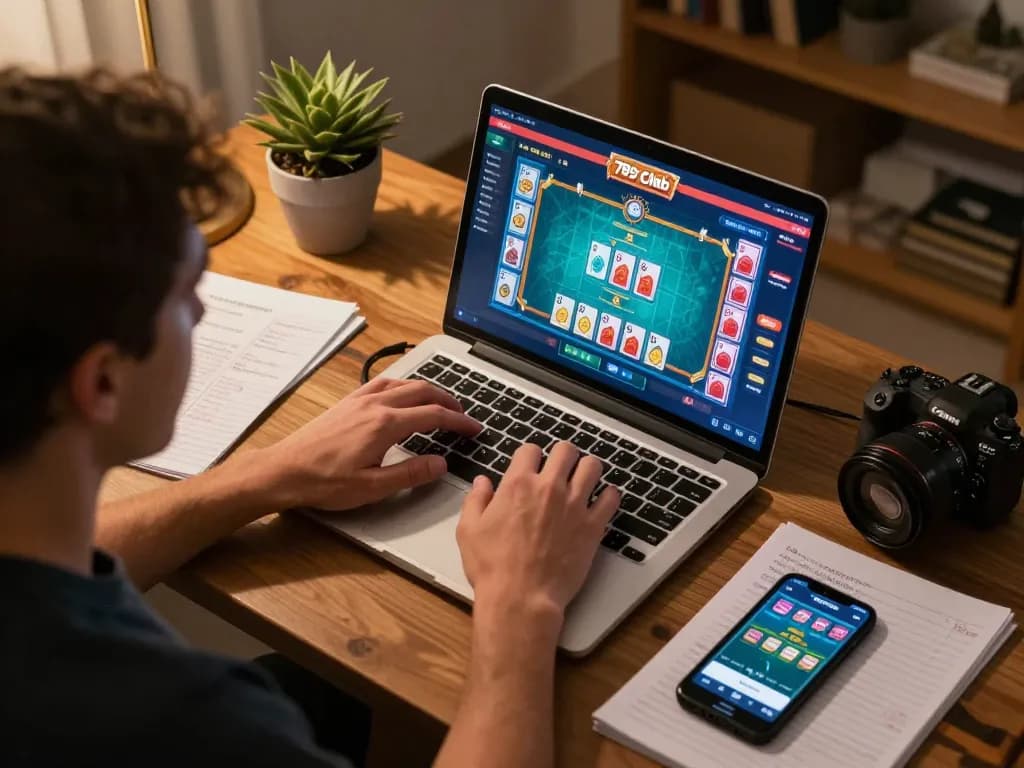 Player engaged in a thrilling game on 789 club, showcasing immersive online gambling experience.