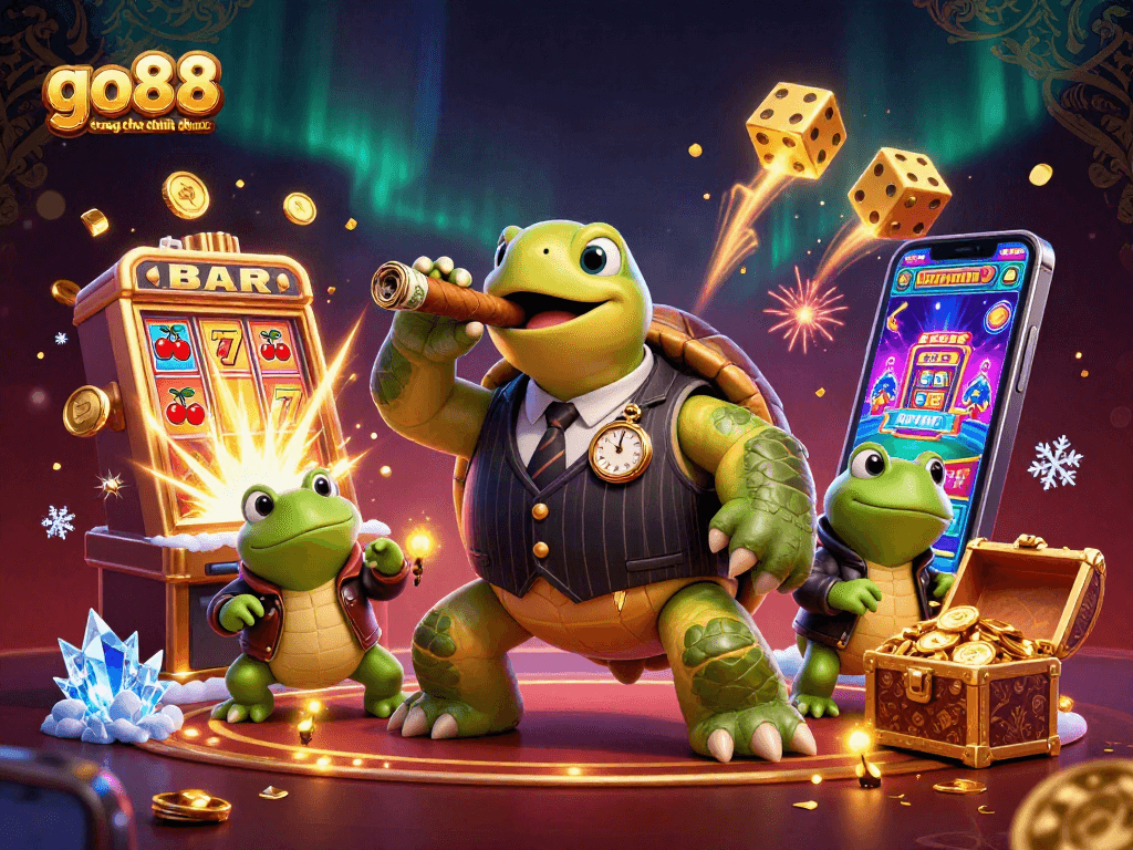 Experience the thrill of go88 trang chu chinh thuc with a vibrant casino scene bursting with action.