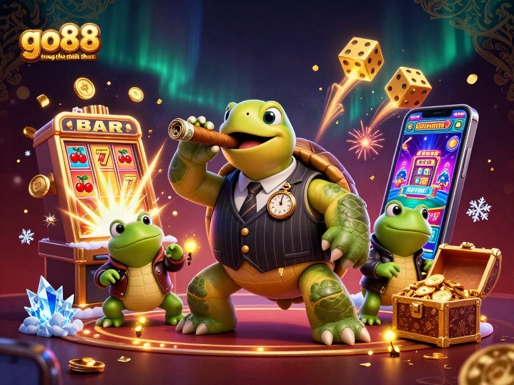 Experience the thrill of go88 trang chu chinh thuc with a vibrant casino scene bursting with action.