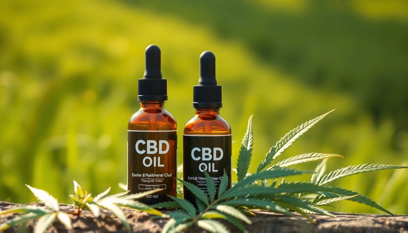 Discover the benefits of CBD oil in a calming natural setting with hemp accents.