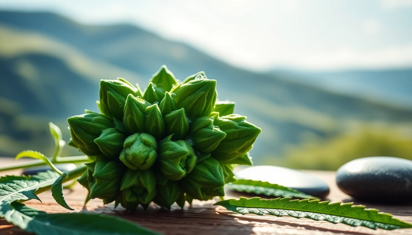 Showcasing vibrant Mental Wellness CBD buds highlighting their natural beauty and therapeutic benefits.