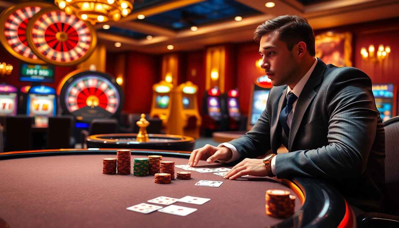 Experience the excitement of high-stakes gambling at 7upbet with luxury poker and slot machines.
